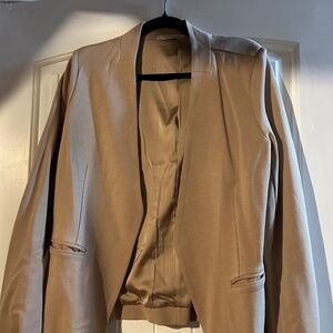 Soft Surroundings NWT Stretch Ponte Knit Blazer Open Front M